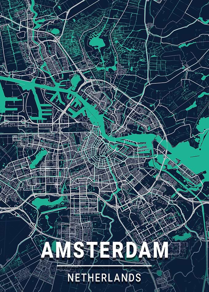 Amsterdam City Map