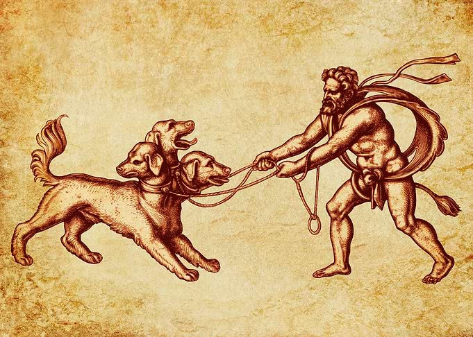 Hercules and Cerberus