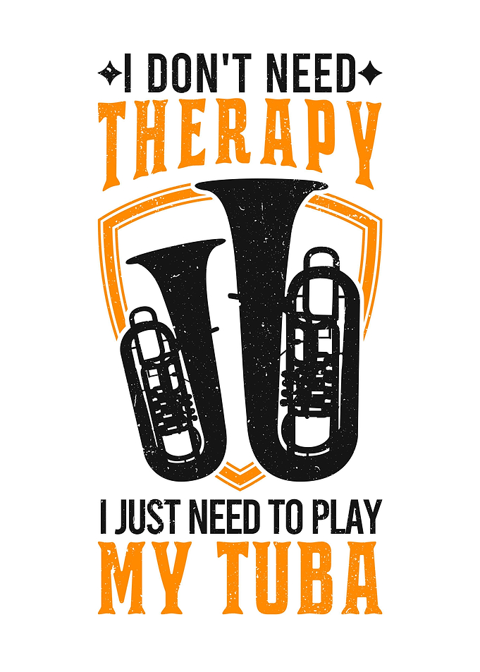 Tuba Therapy Player Gift