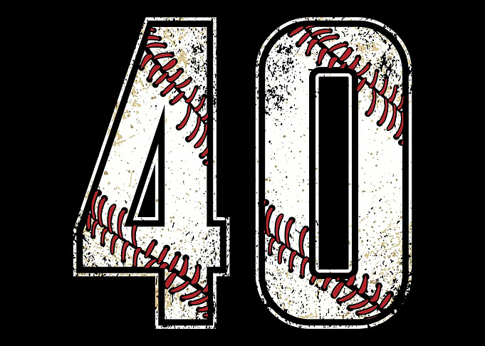 40 Baseball Jersey 40