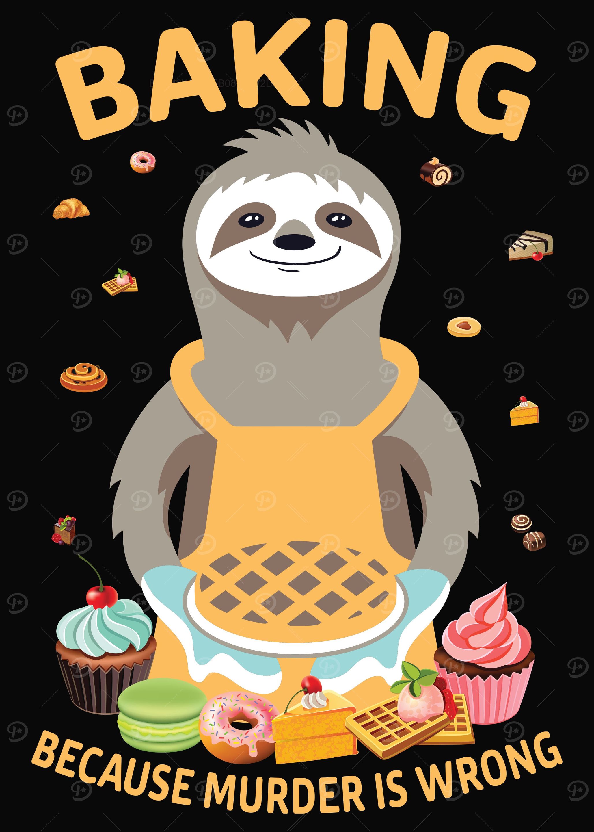 Funny Lazy Sloth
