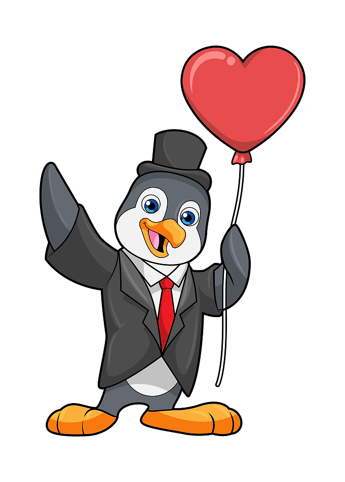 Penguin Wedding Groom