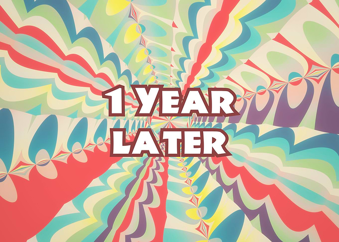 Time card 1 year later
