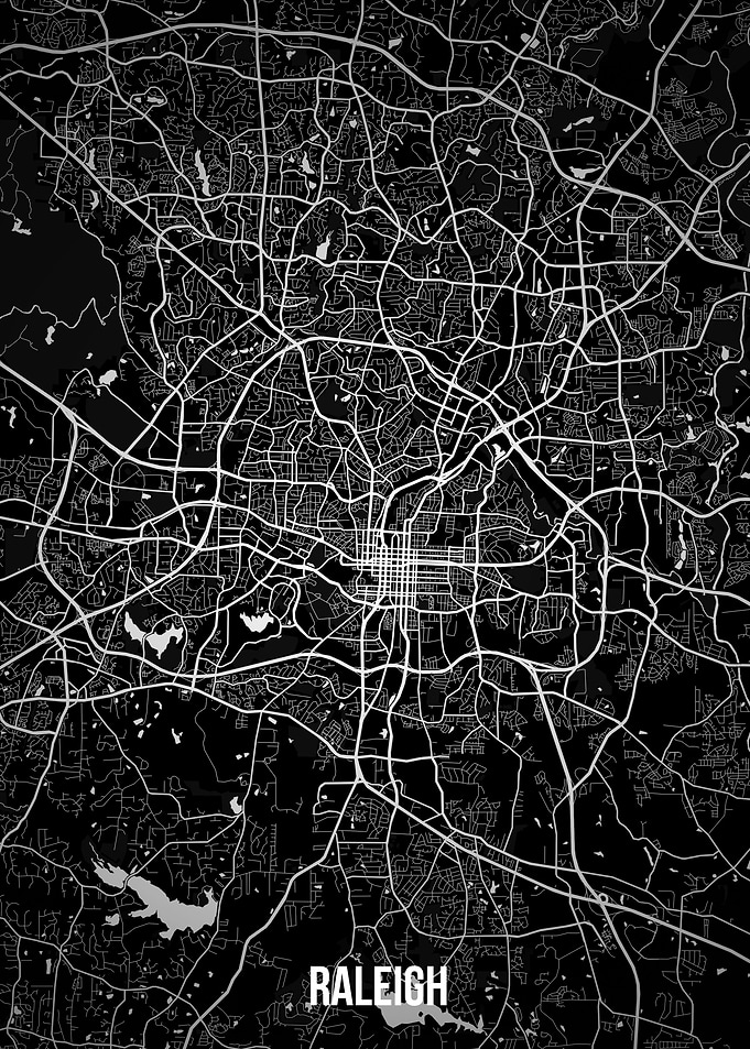 Raleigh dark map