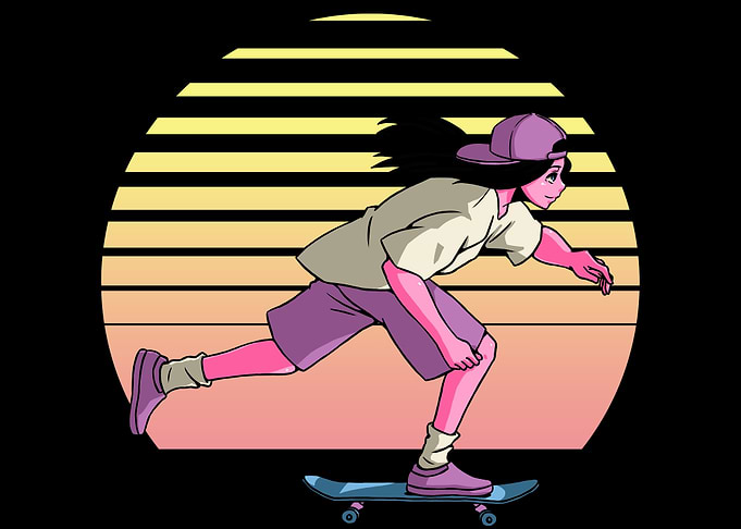 Skater Girl Anime