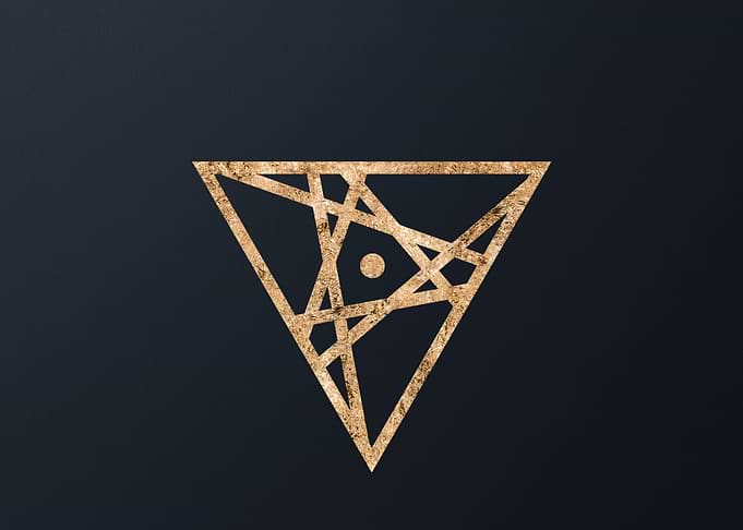 Gold Glyphs Mandalas Rune