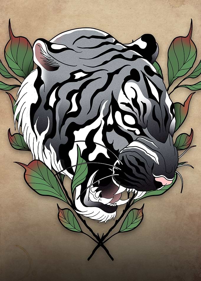 tiger tattoo king