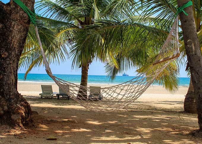 Beach hammock