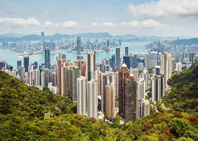 Hongkong Asia Skyline City