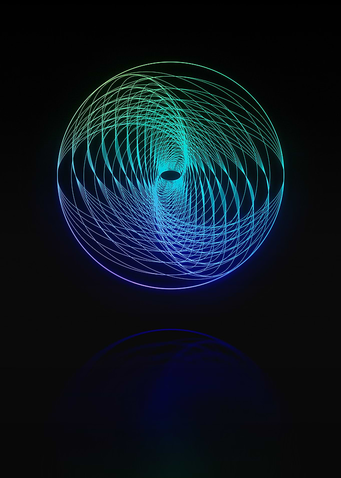 Neon Glyph Mandala Rune