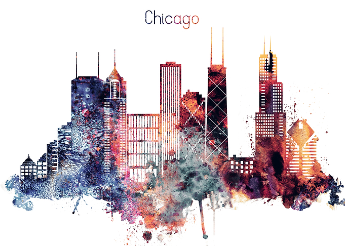 Chicago Illinois Skyline