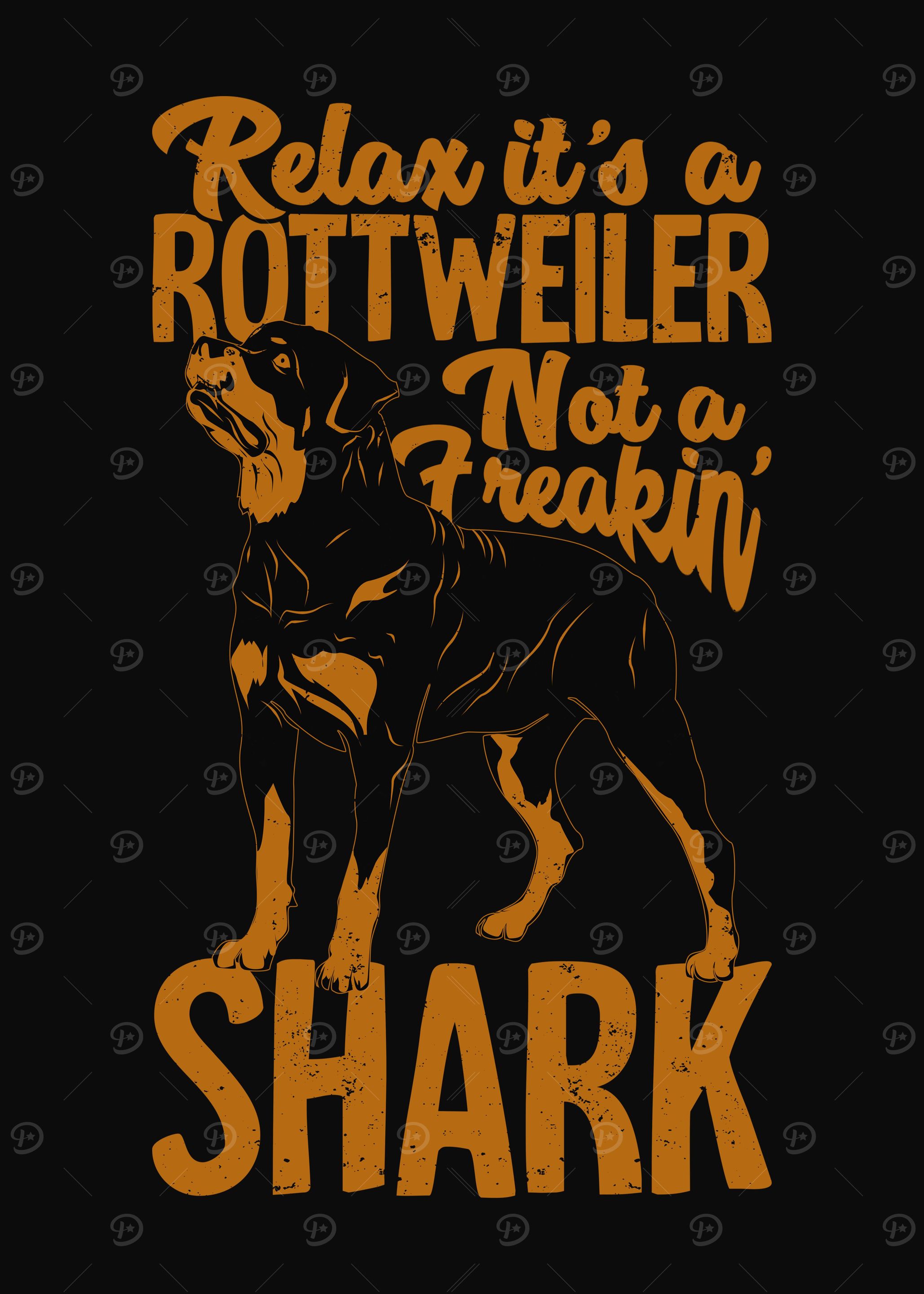 Rottweiler Dog Design