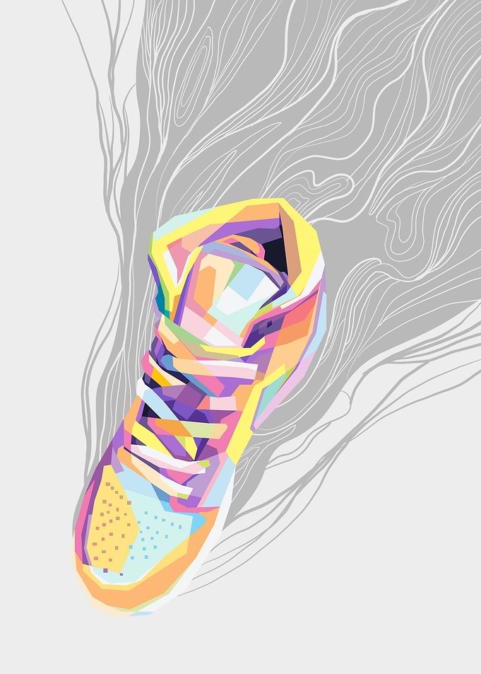 flowing shoes