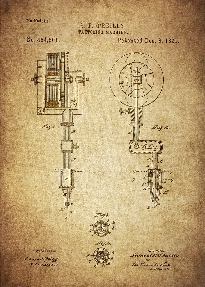 Tattoo Patent