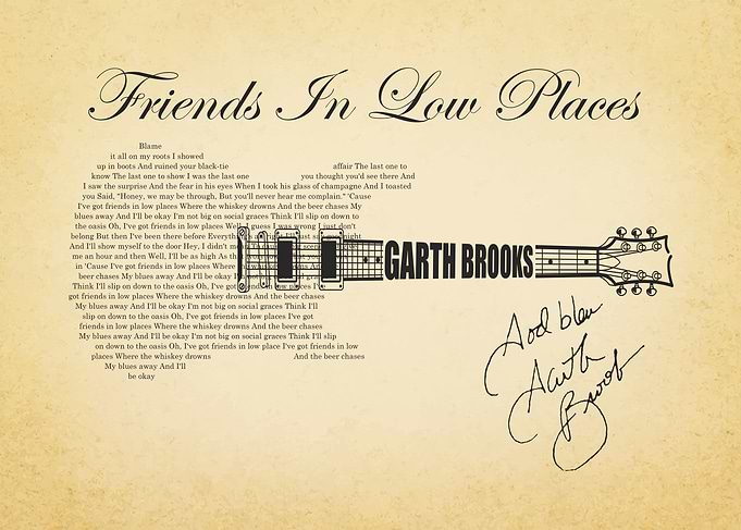 Garth Brooks Friends in