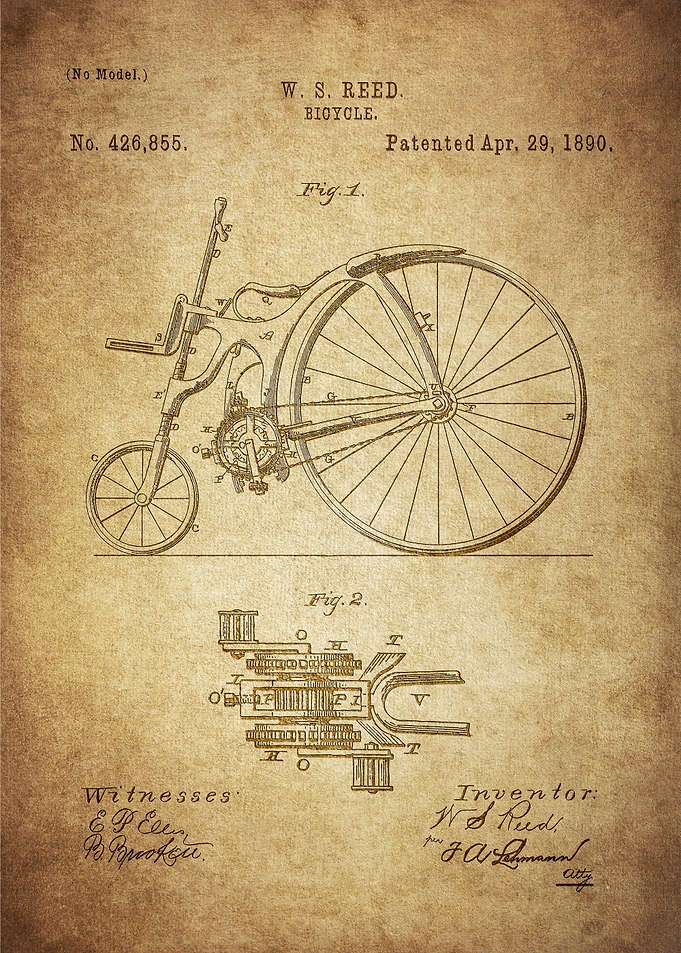 Motorcycle and Bicycle