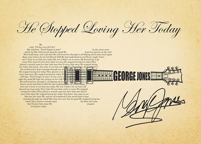 George Jones He Stopped