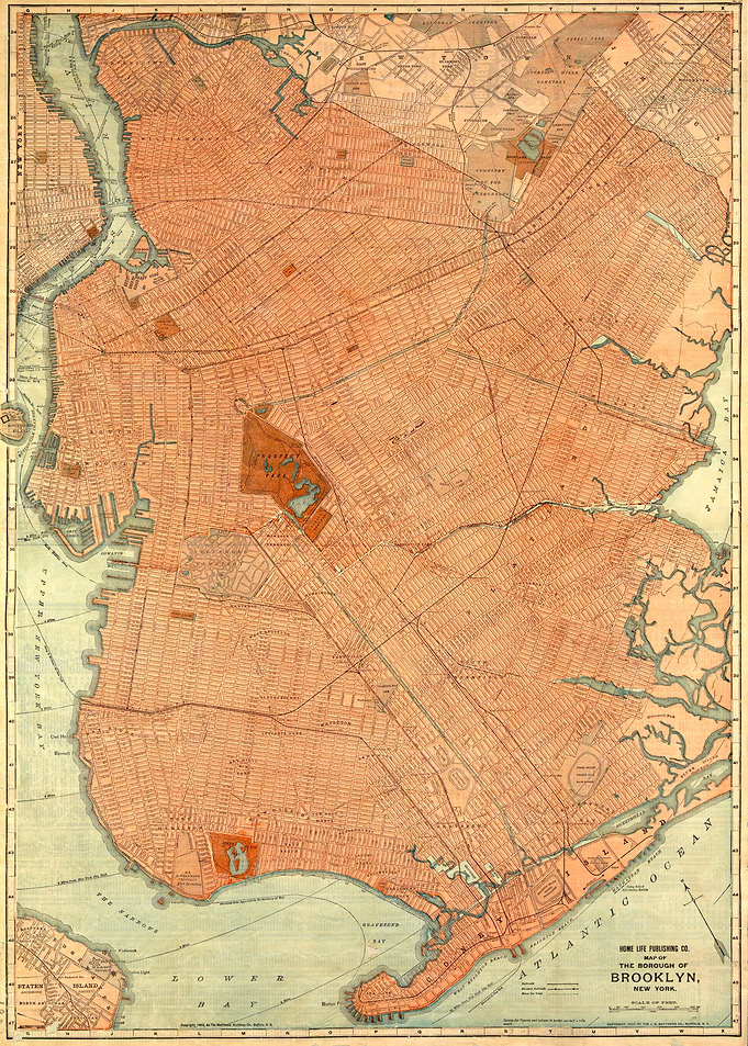 Brooklyn map