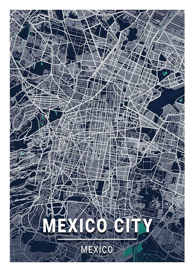 Mexico City Map