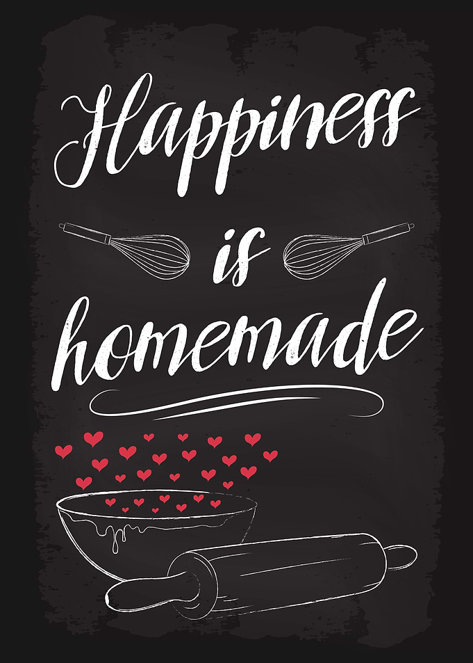 Happiness is homemade