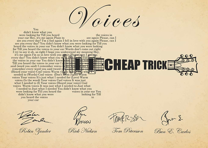 Cheap Trick Voices