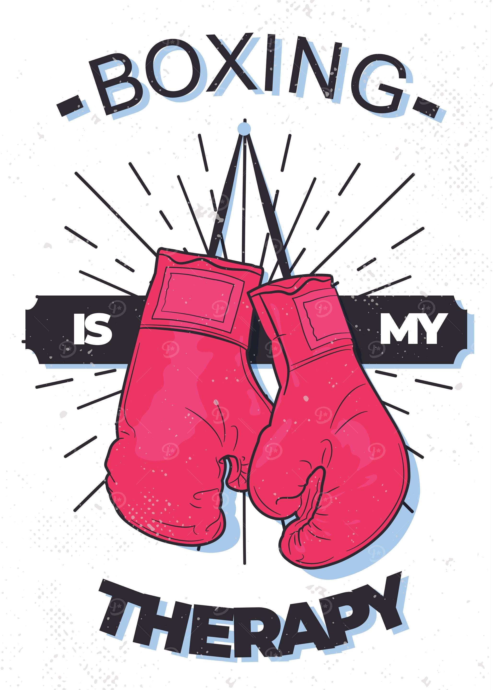 BOXING IS MY THERAPY
