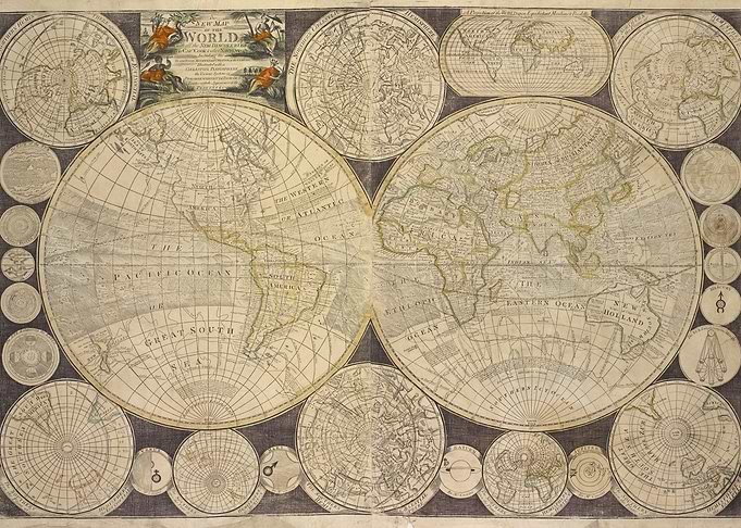 New map of the world