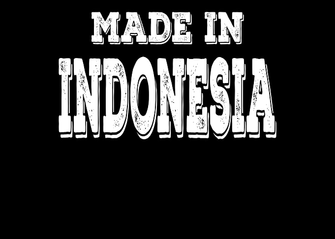 Born in Indonesia gift