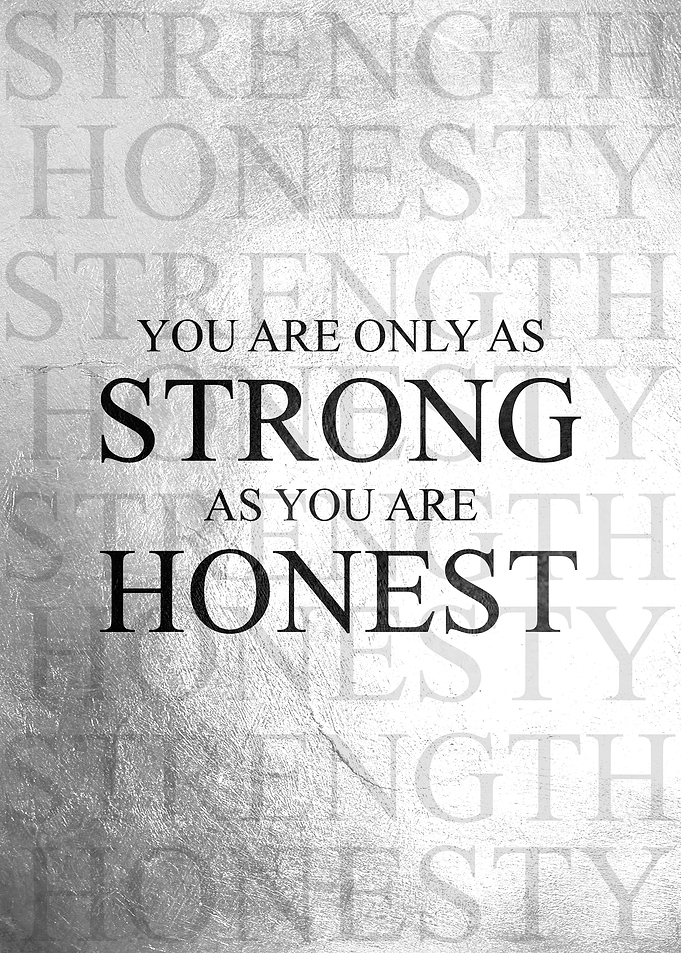 Strength in Honesty