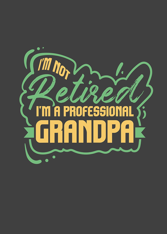 Retired Grandpa Retirement