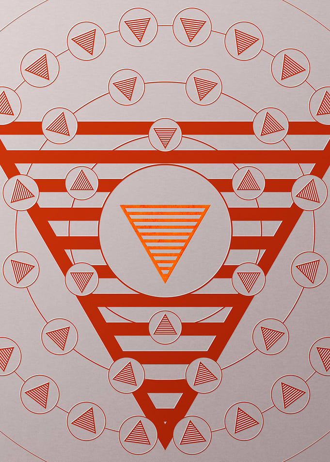 Tomato Red Orange Glyph