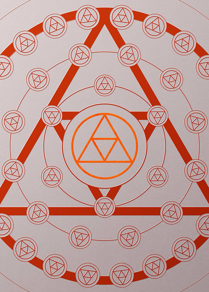 Tomato Red Orange Glyph