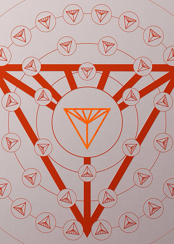 Tomato Red Orange Glyph