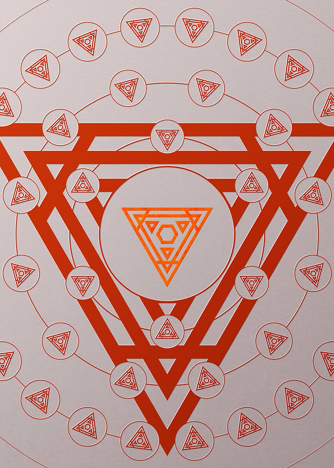 Tomato Red Orange Glyph