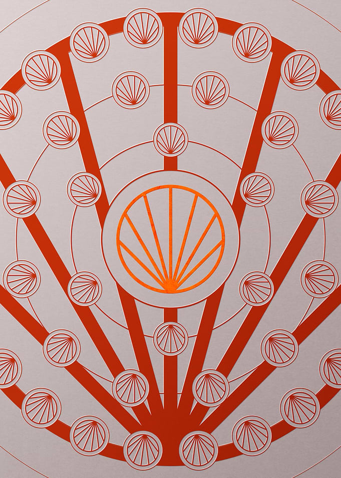 Tomato Red Orange Glyph