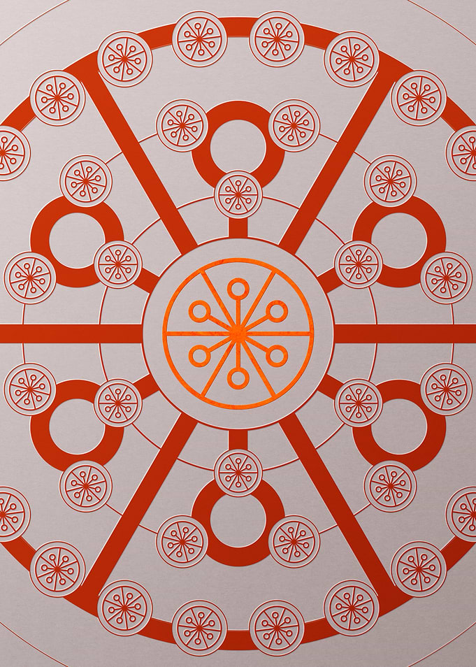 Tomato Red Orange Glyph