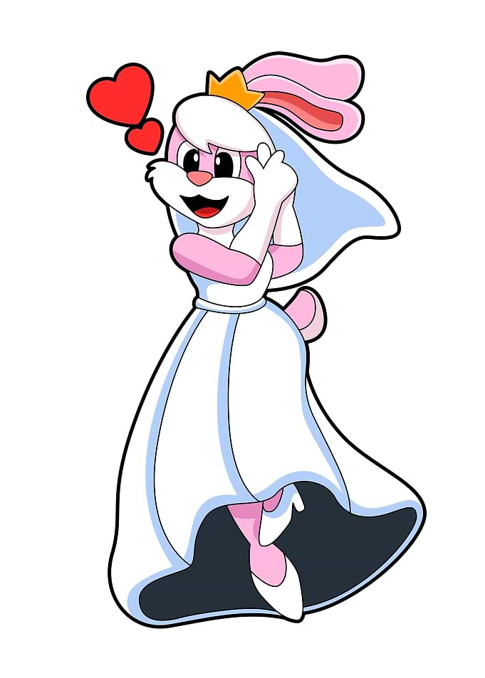 Rabbit Bride Wedding dress