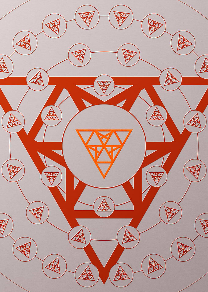 Tomato Red Orange Glyph
