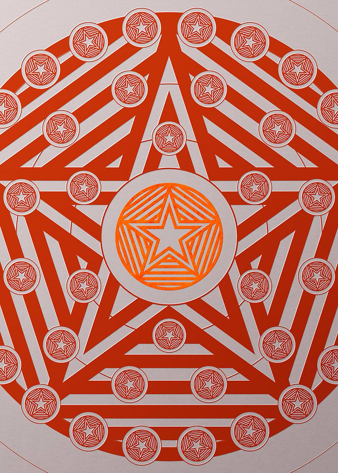 Tomato Red Orange Glyph