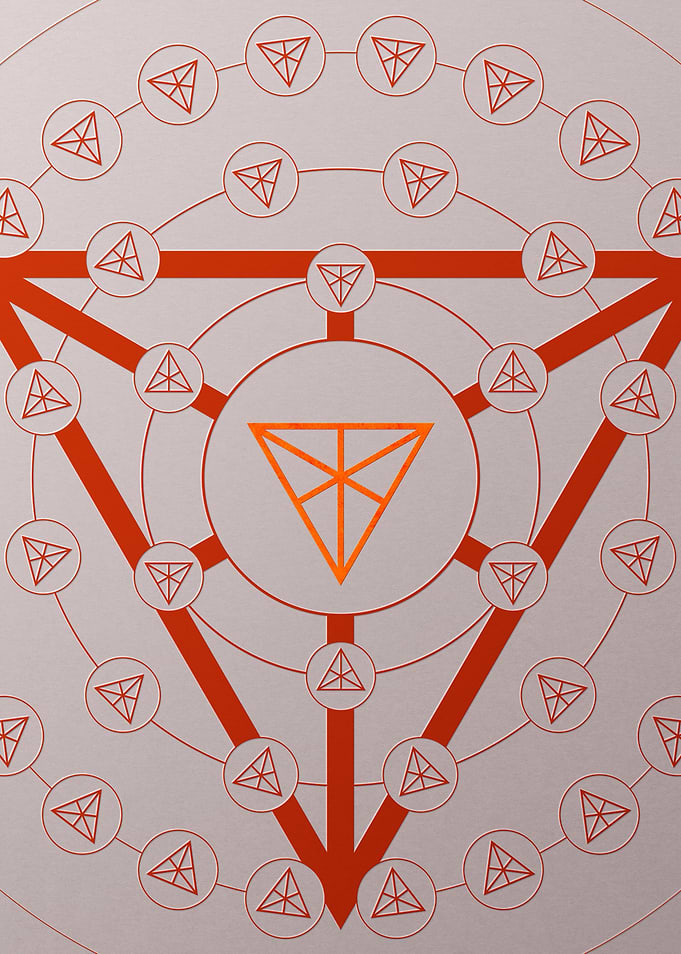 Tomato Red Orange Glyph