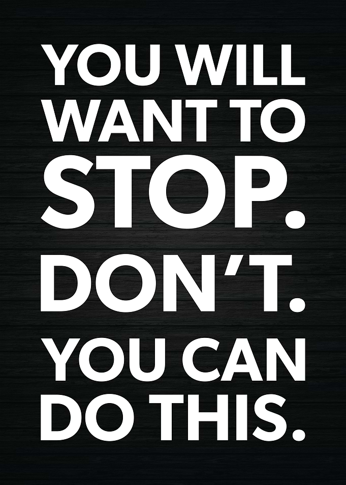 You Can Do This