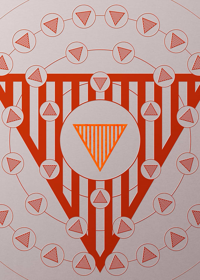 Tomato Red Orange Glyph