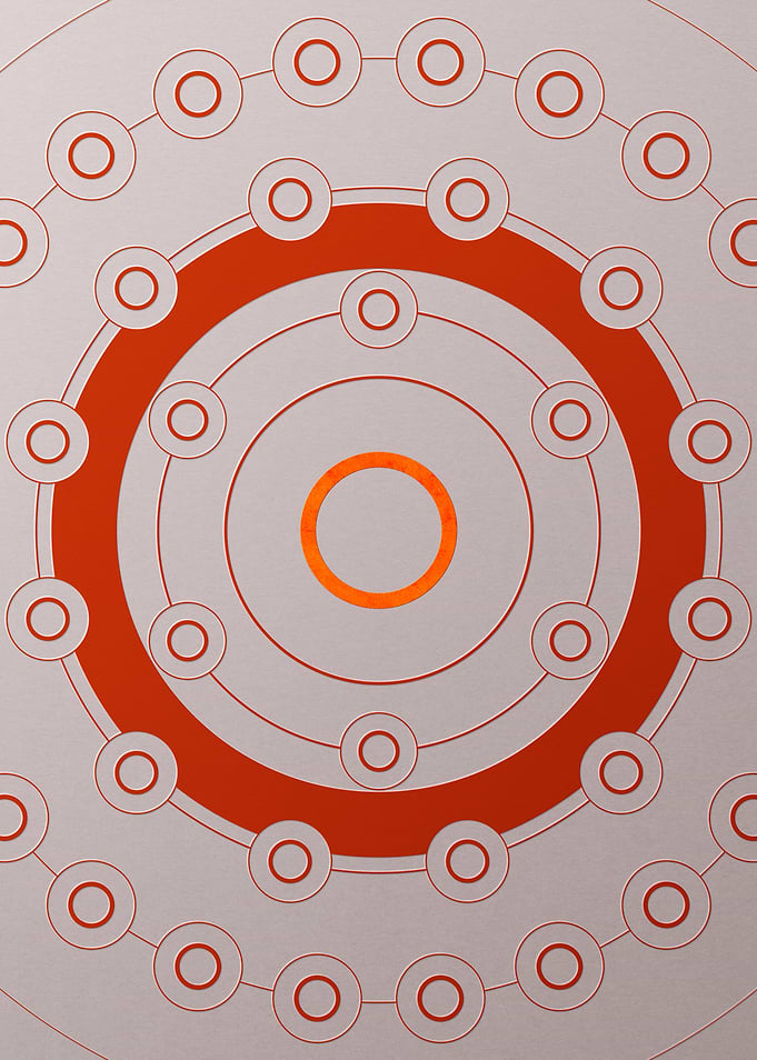 Tomato Red Orange Glyph