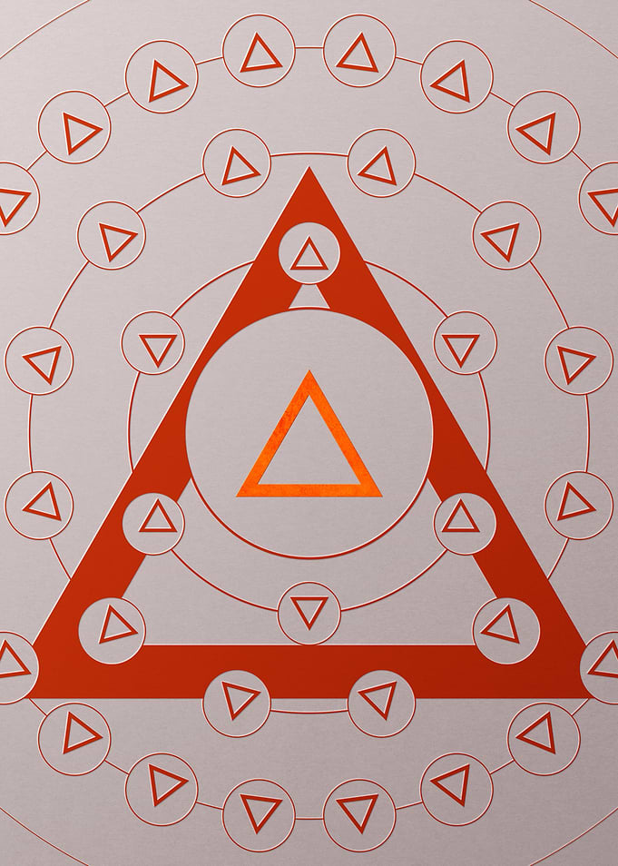 Tomato Red Orange Glyph