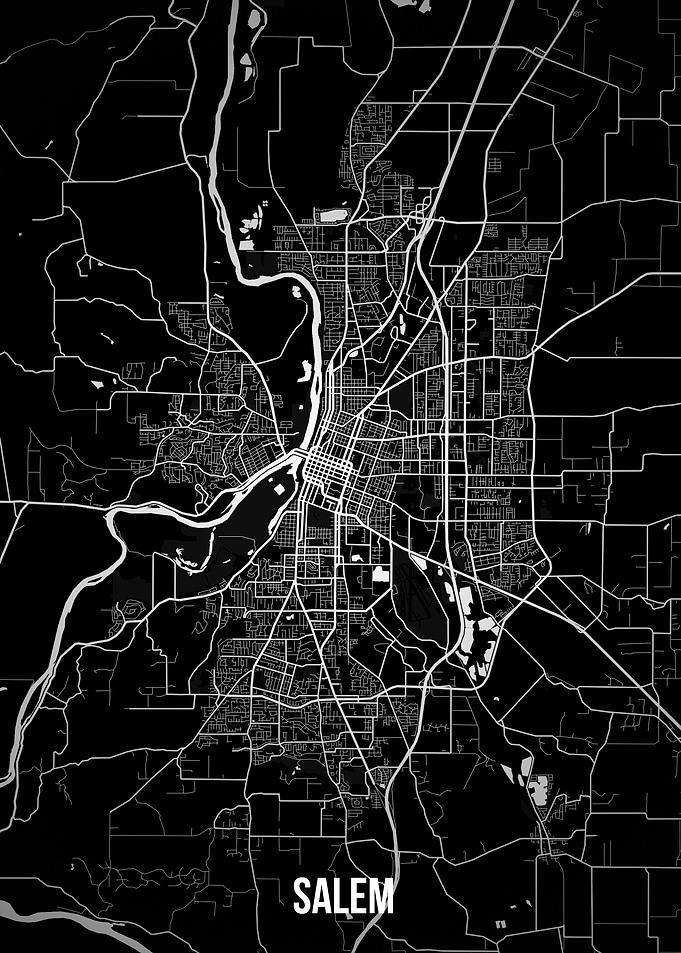 Salem dark map