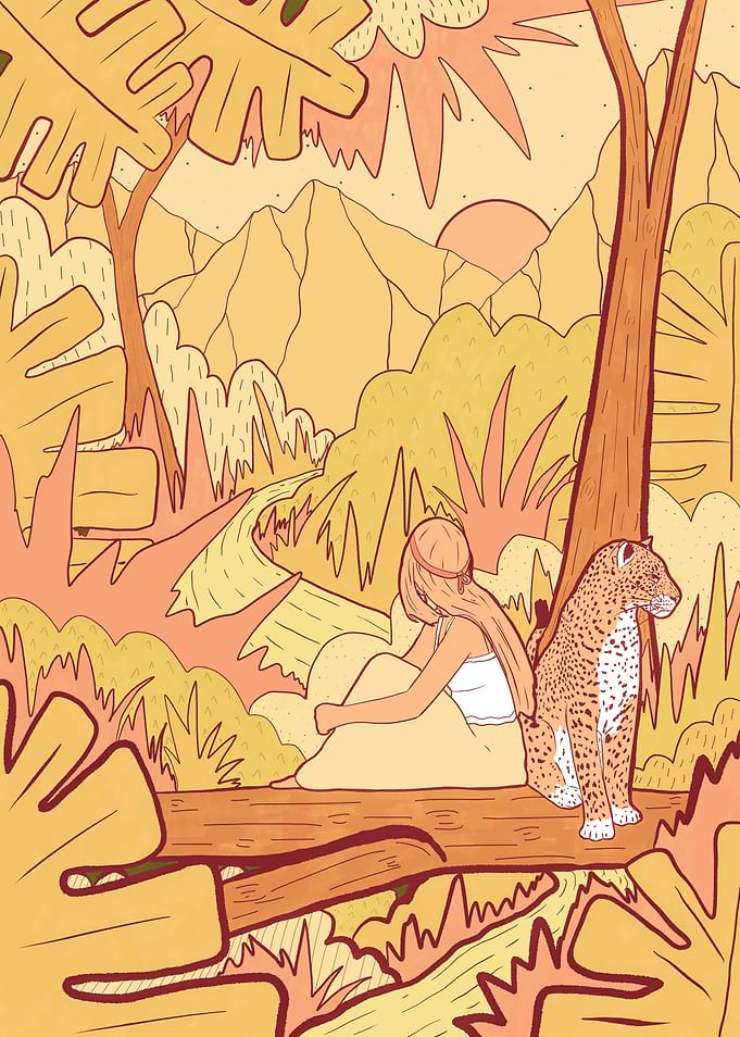 Waiting by the stream