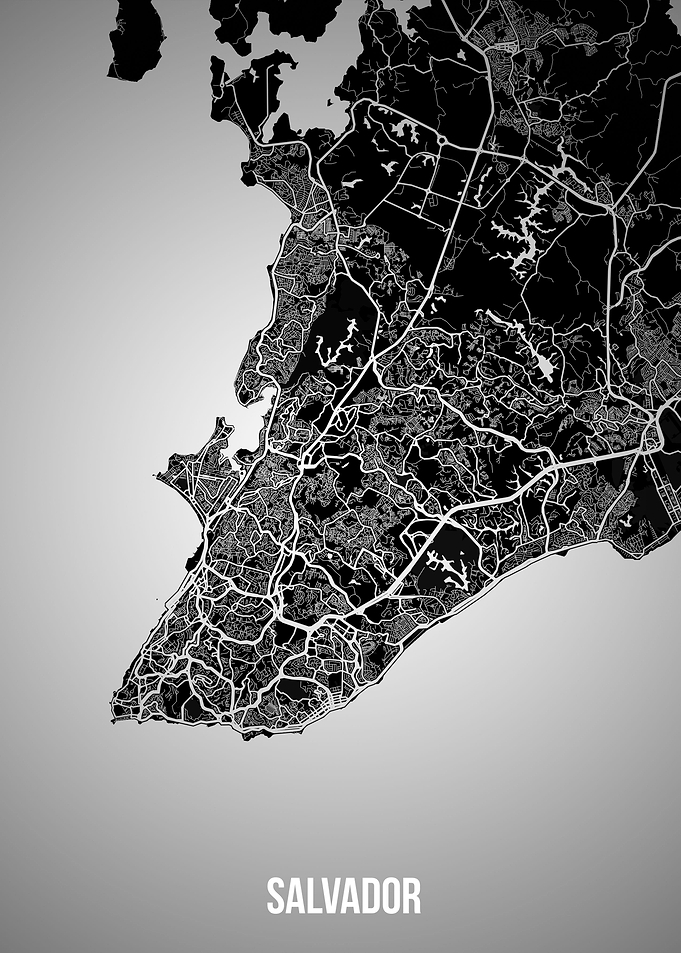 Salvador dark map