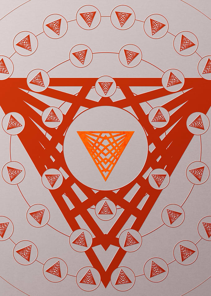 Tomato Red Orange Glyph