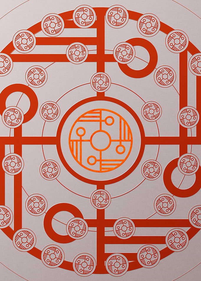 Tomato Red Orange Glyph