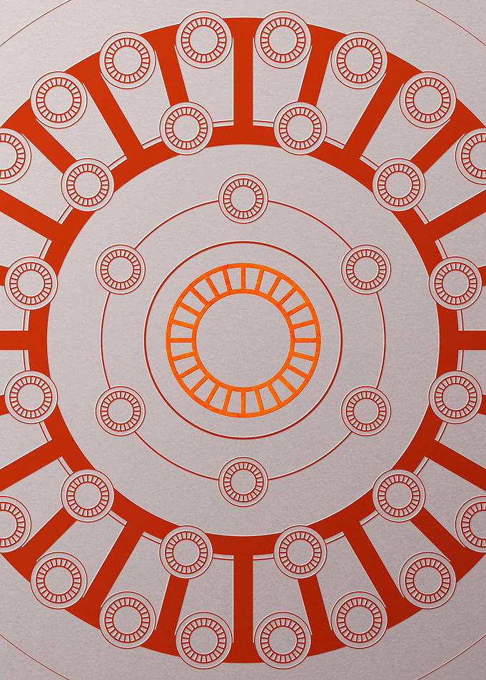 Tomato Red Orange Glyph
